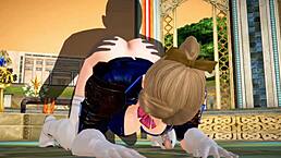 Soul Calibur 3D Hentai: Kinky Asian Girl Rides Fantasy Cock Hard!