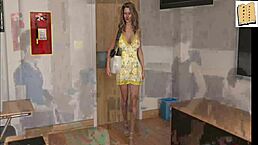 A wife and stepmother in erotic scene 90