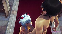 hey ganyu, want to suck and get fucked in the church?