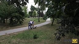 Hunt4k Submissive Guy Gets Cash for Girlfriend’s Stunning Sex with Hunter