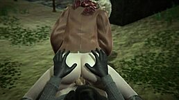 Hentai Resident Evil 4 Remake Ashley 3D Animation