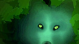 Girlfriend's wild moans echo through hentai forest