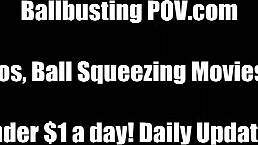 I Will Kick Your Balls In Pointy High Heels