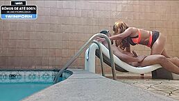 Mamei Meu Primo No Motel Na Piscina.
