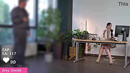 i invited the handyman to watch my anime session.