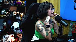 martina oliveira rates ruan's huge cock, she got horny watching 😍 - full podcast in sheer