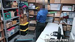 I am ornella morgan, a redhead teen, ridding the police dick before facial