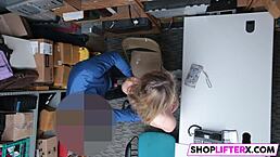 shoplifting cutie is helpless hardcore amateurs big cock monster cock office cock shop burglar police blowjob