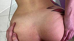 Blonde Sucks Strap-On And Gets Fucked