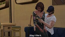 Rock star fucks groupie backstage for selfie