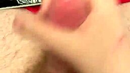 Guy Jerks Off And Cums Before Bed