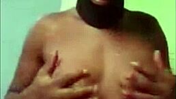 Cyndy Blackslave trains with master in bdsm spanking?