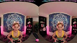 Can VRAllure Soothe Your Morning With Petite Blonde Action?