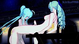 Saint-Germain and Cagliostro, let’s get wild with futanari play!