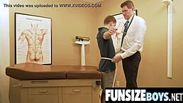 Monster Cock Patiently Stretches Petite 18+ Twink's Tight Little Ass on Funsizeboys Net