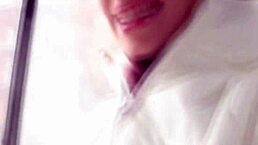 Sweet teen girl participates in group activity