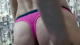 She uses toys on pussy and anal close-up to orgasm