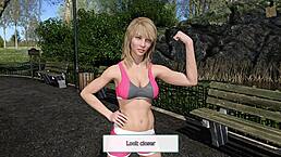 Wow, Katia's Big Boobs in Training!