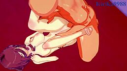 Miku Nakano and Yotsuba Nakano intense sex with the old man!