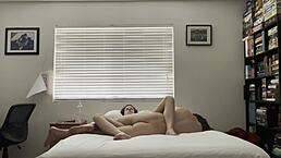 amateur milf enjoys rubbing and kissing in homemade session