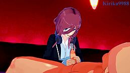 Miku Nakano and Yotsuba Nakano intense sex with the old man!