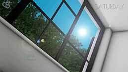 eternum gameplay ep 3 - sex scenes 3 thighjob with doggystyle blowjob anime.