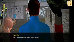 In my new family episode 268, the redhead character appears