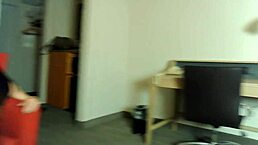 Risky thong and fishnets dare?