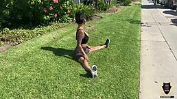 Ava Lee gets face fucked by Rome Major!