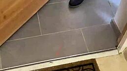 wanna see this french blonde amateur take it in the rear and get cum on tits?