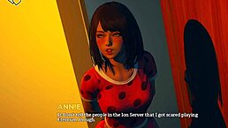 eternum gameplay ep 3 - sex scenes 3 thighjob with doggystyle blowjob anime.