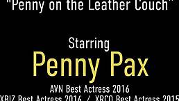 Stockings Clad Ginger Penny Pax Wants Your Pecker While Masturbating