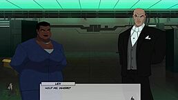 so, in dc comics game, ivy shows up in part 35