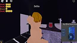 Roblox characters engage in gay sex