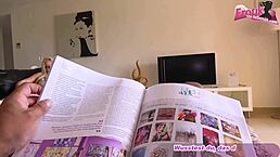 German amateur teen 18+ seduces boyfriend for wild anal sex adventure.