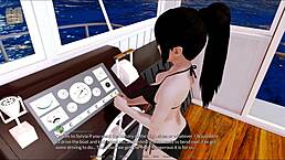 Exploring the harem hotel in this game episode