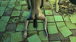 In fallout 4 katsu sex adventure chapter 14, using dildo for fun 😊