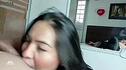 chubby colombian slut gives best blowjob sweetened with condensed milk