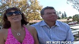 Watch Real Man Fuck Pussy While Slave Humiliates in Cuckold POV