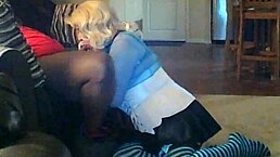 Tiffany Sucks Massive 55 BBC!