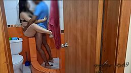 roommate fucks in bathroom