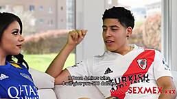 Malena doll engages in erotic bet with creampie