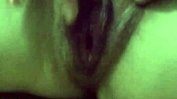 girl masturbates with toys in amateur pussy play