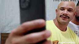 Friends loved New Year gifts and repaid with bareback group action!