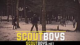 Watch that enormous cock stuff two twink boys raw back to back!