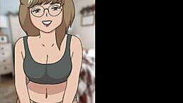 Xmas visitor brings holiday cheer to cartoon hentai