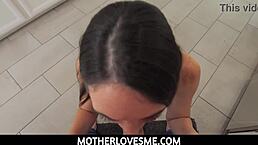 Stepson Has Intense Affair With Stepmom In Taboo Sex.