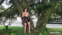 Manu Fox Caught Naked On Train Tracks Masturbating!