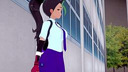 Nemona, Nemo, And Iono Engage In Intense Sex In This Pokemon Hentai Creampie Scene.