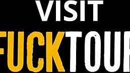 Gorgeous tanned Latina deepthroats big cock sloppily